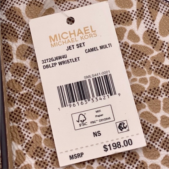 Michael Kors DoubleZip Wallet Wristlet Phone Case - Picture 8 of 9